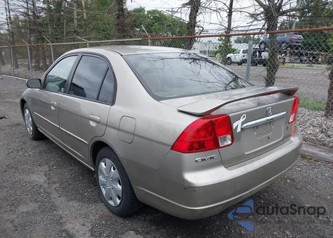 2003 Honda Civic Ex z USA, uszkodzony, nr VIN 2HGES26703H612958